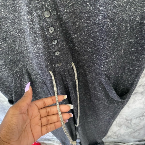 Victoria Secret Charcoal  Drawstring Jumpsuit (SP) - Picture 4 of 6